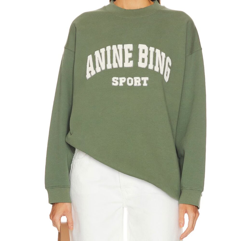 ANINE BING  tyle sweatshirt